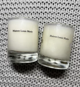 2x MAISON LOUIS MARIE No.4 Bois de Balincourt Mini Candle 2.5oz/70g - NEW - Picture 1 of 3