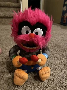 Disney Jr Muppets Babies Rockin' Animal Animated Plush Talks Sings Drums - Picture 1 of 2