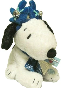 Snoopy Weihnachten Winter Plüsch Peanuts animierte Musik Bewegung Rentier blaue Schlacht - Bild 1 von 2