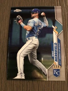 2020 Topps Chrome Refractor #154 Whit Merrifield Kansas City Royals - Picture 1 of 1