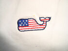 VINEYARD VINES SHORTS WHALE FLAG EMBROIDERY FLAT FRONT CLUB SHORT MEN'S SIZE 33