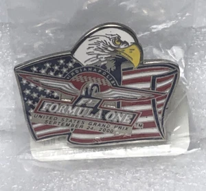 Formula 1 -USGP@ Indianapolis September 24, 2000 Patriotic Event Pin by Wincraft - Picture 1 of 2