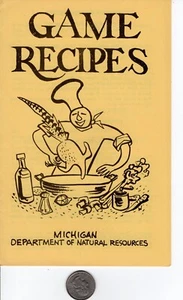 MICHIGAN DNR GAME RECIPES GUIDE -MICHIGAN DEER PATCH - Picture 1 of 1