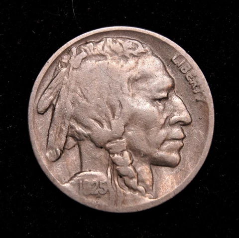 1925-D Buffalo Nickel  Better Date Cover