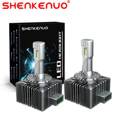 For Chevrolet Impala 2014-2017 D3S 6000K LED Headlight High/Low Beam Bulbs 2Pcs - Image 1 of 4