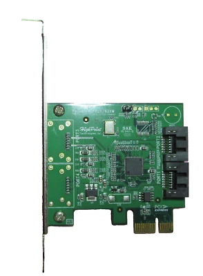 Genuine Highpoint Rocket 62X 620LF 2-Channel PCIe II to SATA III Host Adapter - Image 1 of 3