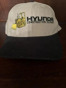 Vintage Hyundai Construction Hat NEW - Picture 1 of 2