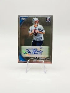 Zac Robinson 2010 Topps Chrome RC Auto #C49 Patriots - Picture 1 of 2