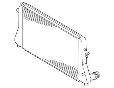 Intercooler original Volkswagen 3C0-145-805-AM Foto 1 de 2