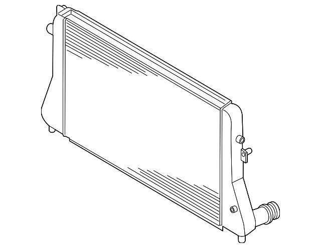 Intercooler original Volkswagen 3C0-145-805-AM Foto 1 de 2