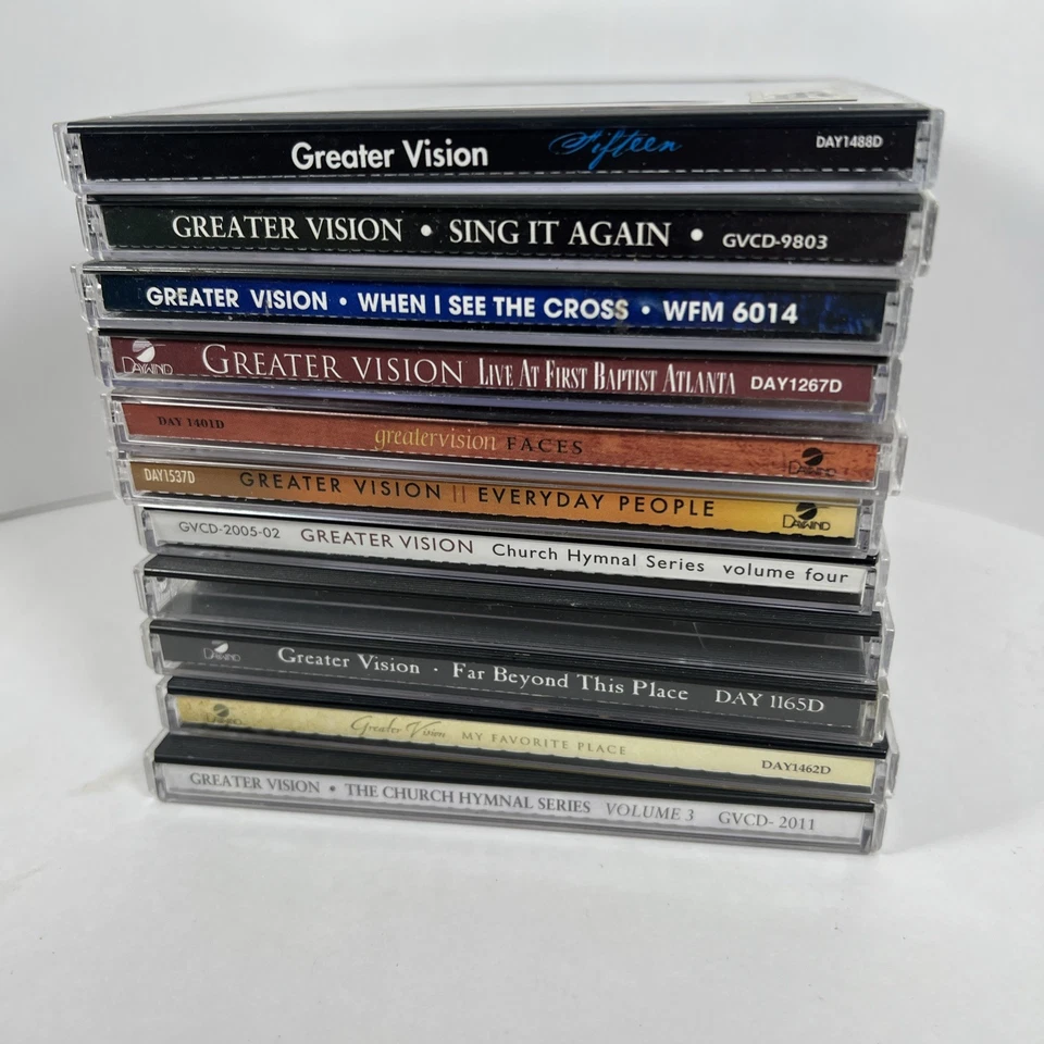 Quartet Trio CD Lot  Of 11 Southern Gospel Legacy Five Sing It Again Fifteen - Image 1 of 4