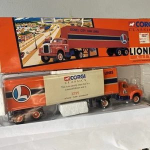 Semirimorchio Corgi Classics Mack serie B Lionel City 52302 NUOVO - Foto 1 di 9