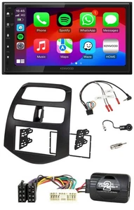 Kenwood Lenkrad USB DAB 2DIN Bluetooth Autoradio für Chevrolet Spark KLM 2012-20 - Bild 1 von 12