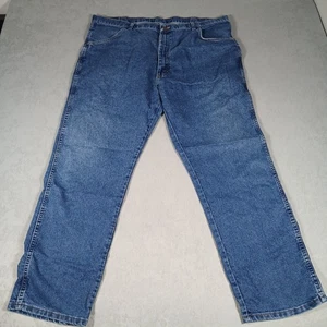 Wrangler Herren Regular Fit Straight Leg Stretch Jeans 42x30 Dark Wash 85900DW - Bild 1 von 12