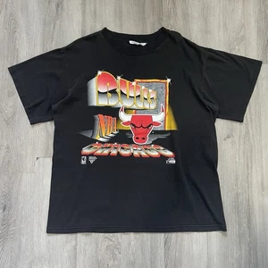 Chicago Bulls Gr. XL Salem Sportswear NBA Champions Tee T-Shirt 100% Baumwolle - Bild 1 von 9
