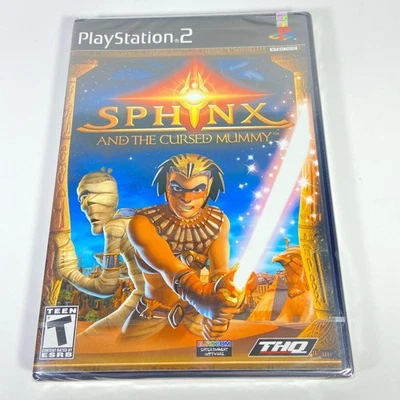 PlayStation 2 / PS2 Sphinx And The Cursed Mummy - SEALED - Image 1 of 4
