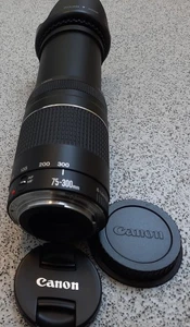 Canon EF 75-300mm f/4-5.6 III Telephoto Zoom Lens,, for- Canon Digital Cameras - Picture 1 of 14