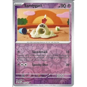 Sandygast - 091/167 - Reverse Holo - Twilight Masquerade - Pokemon TCG - Bild 1 von 1