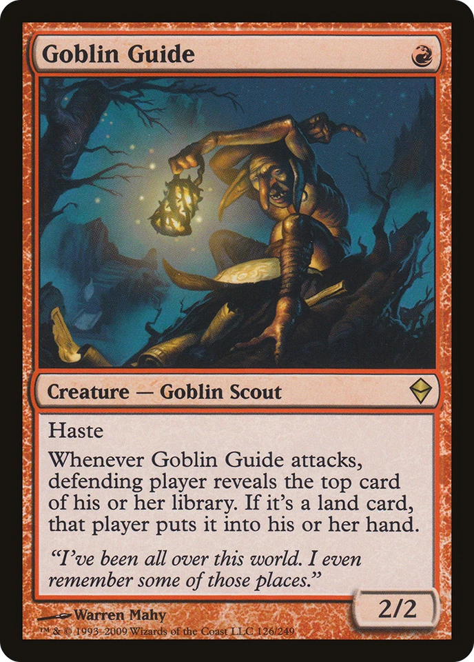 Goblin Guide #126 (MP) Zendikar ZEN Magic MTG - Image 1 of 1