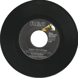 Elvis - Puppet on a String / Wooden Heart Vintage 45 RPM Vinyl Single GS 1965 - Bild 1 von 2