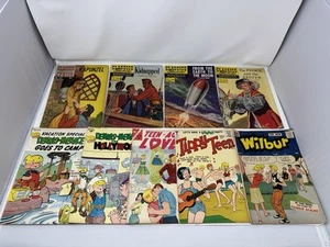 9 Comic Books VTG Golden and Silver Age Lot 1950's/1960's Archie Dennis Menace - Picture 1 of 24