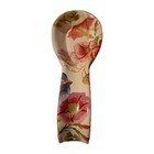 Mackenzie Childs Morning Glory Spoon Rest Floral Enamel On Metal DISCONTINUED