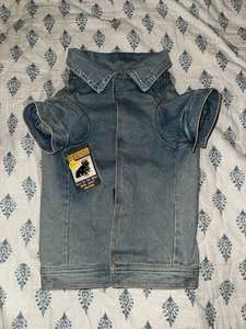 Lässige Canine Tails Of The West Jeansjacke Größe L für Hunde - Bild 1 von 4