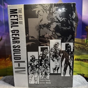 RARE The Art of Metal Gear Solid I-IV Hardcover Yoji Shinkawa Dark Horse SEALED - Bild 1 von 6