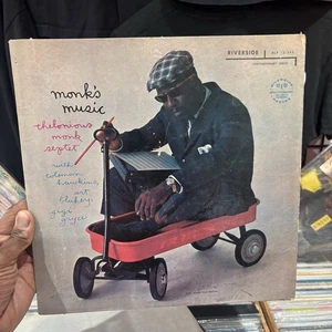 THELONIOUS MONK SEPTET Monk's Music 1957 Riverside RLP 12-242 MONO LP VG Vinyl - Picture 1 of 10
