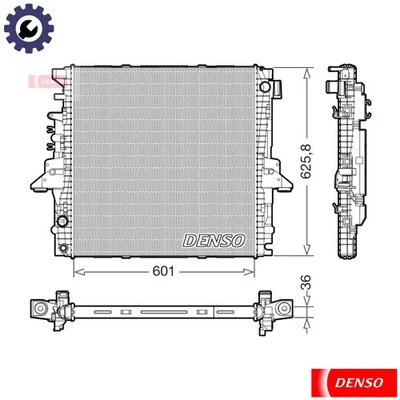 RADIATOR ENGINE COOLING DRM14004 FOR LAND ROVER DISCOVERY/IV RANGE/SPORT 3.0L - Image 1 of 4