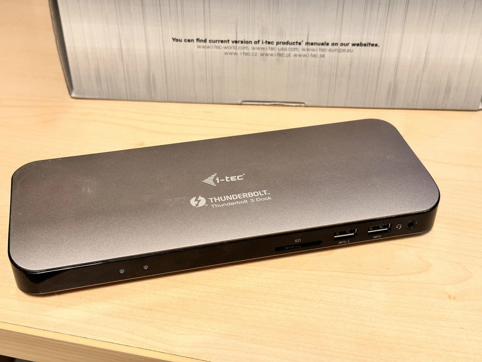 i-tec Thunderbolt 3 Docking Station TB3 Dock - Bild 1 von 1