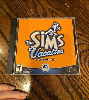 The Sims Vacation Expansion Pack CD for PC - 2002 Edition - Used - Image 1 of 4