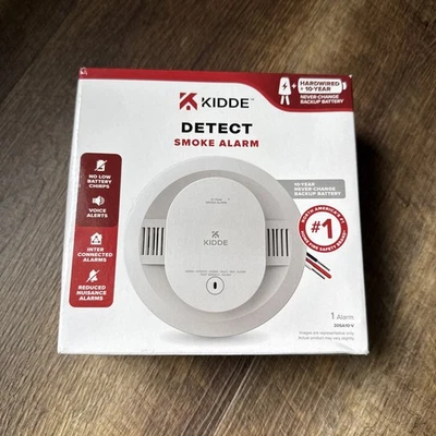 Alarma de Humo Kidde Detect Modelo 20SA10 - 10 AÑOS NUEVA 20SA10-V Cableada Foto 1 de 3