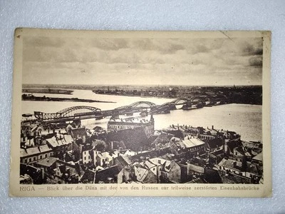 ⭐️ 1920 POSTCARD RIGA MINERVILLE PA ⭐️  - Image 1 of 2