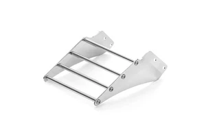 Mini Chrome Luggage Rack fits Yamaha XV Virago 750/1000/1100 - Highway Hawk - Picture 1 of 5