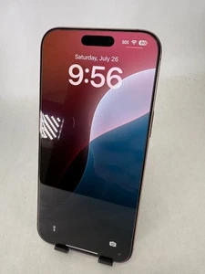 Apple iPhone 16 Pro Max 256 Go Desert Titanium AT&T uniquement en l'état - Photo 1 sur 8