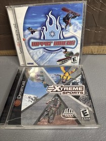 Saga Dreamcast Vintage Game Lot Of 2 Tested Working Rippin Riders Xtreme Sports