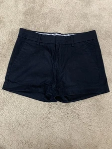 Uniqlo schwarze Damen Chino Shorts Größe Small (Taille 28 Zoll) Baumwolle 100 % - Bild 1 von 5