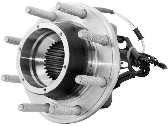 Conjunto de buje de rueda delantera 18MFHZ35 para Ford F250 Super Duty F350 2018 2017 2019 Foto 1 de 1