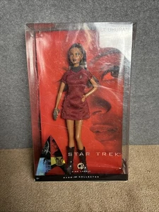 Star Trek Barbie Doll as Lt. Uhura Pink Label 2008 Mattel N5503 NEW Damaged Box - Picture 1 of 10