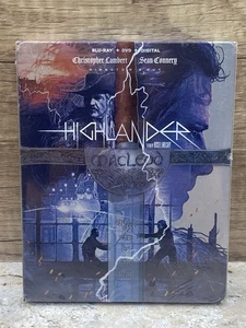 Highlander 4K Steelbook (4K UHD, Blu-ray, Digital Code) Sealed - Picture 1 of 4