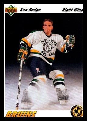 1991-92 Upper Deck #41 Ken Hodge - Image 1 of 2