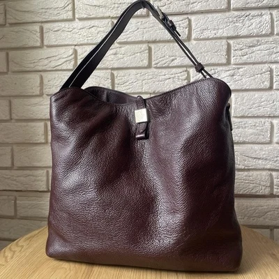 Mulberry  shoulder Bag Burgundy Leather Tote Bag Handbag - Image 1 of 4