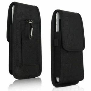 Sports Clip Nylon Belt Pouch Carrying Holder Rugged for iPhone W/ Otterbox Size - Picture 1 of 7