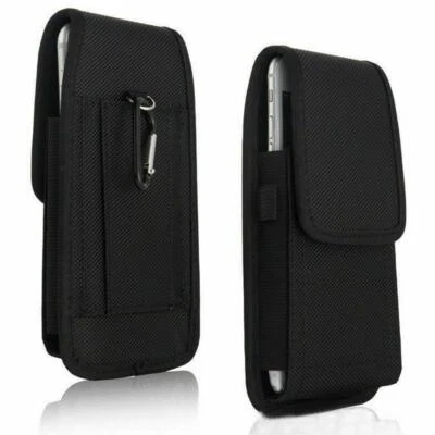 Sports Clip Nylon Belt Pouch Carrying Holder Rugged for iPhone W/ Otterbox Size - Image 1 of 4