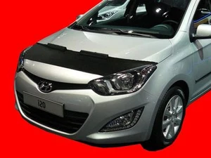 CAR HOOD BONNET BRA fit Hyundai i20 2008-2014 NOSE FRONT END MASK TUNING - Imagen 1 de 2