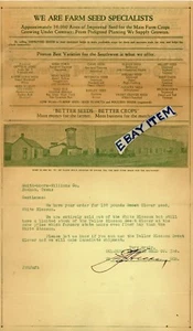 1930 color LETTERHEAD Chickasha OKLAHOMA MEJORADO SEMBED COMPANY INC. J.F. Hickey - Imagen 1 de 2