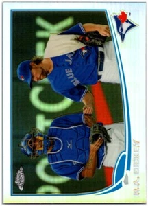 2013 Topps Chrome #62 R.A. Dickey - Refractors FREE SHIPPING! - Picture 1 of 2