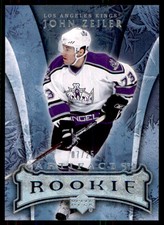 2007-08 Upper Deck Artifacts Blue John Zeiler Rookie 7/25 #175