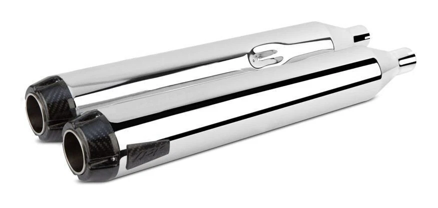 Two Brothers Harley Davidson Softail Deluxe/Slim 15-19 Chrome Dual Carb Tip 2BRO - Image 1 of 1